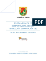 Documento Técnico Politica Publica de Ccti