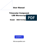 User Manual Trinocular Compound LED Microscope: Model M8311Z Series