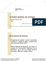 Contreras I - LA TEORIA GENERAL DE SISTEMAS - Introducción A La Administración