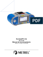 MI 3109 EurotestPV Lite SPA Ver 1.2 20 752 087 PDF