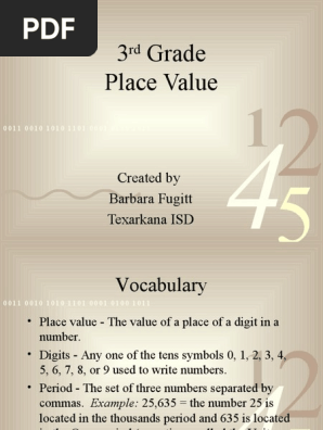 Place Value
