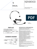 Service Manual: Parts List