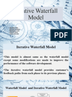 Iterative Waterfall Model: Matthew Peña Marisol Parientes Brizzalyn Cacho Francis Yabes Ghian Salvador