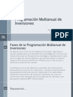 Programación multianual de inversiones: objetivos, fases y beneficios