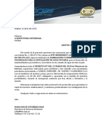 Carta BTP Salvoconducto Leonel Homez
