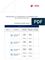 Cronograma de Actividades - 4 Sem