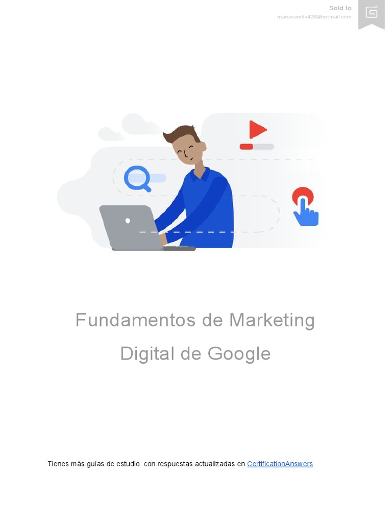 Fundamentos de Marketing Digital Google | PDF | Posicionamiento en ...