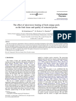 2004 Kratchanova The Effect of Microwave Heating of Fresh Orange Peels On Fruit Tissue and Quality