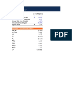 Type of Option Exercise (Strike) Price (K) Time To Maturity (In Years) (T) Annual Risk Free Rate (R) Option Price $ 2.84 Stock Price (S)