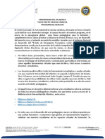 Directrices Facultad Derecho U Atlántico Clases Virtuales COVID