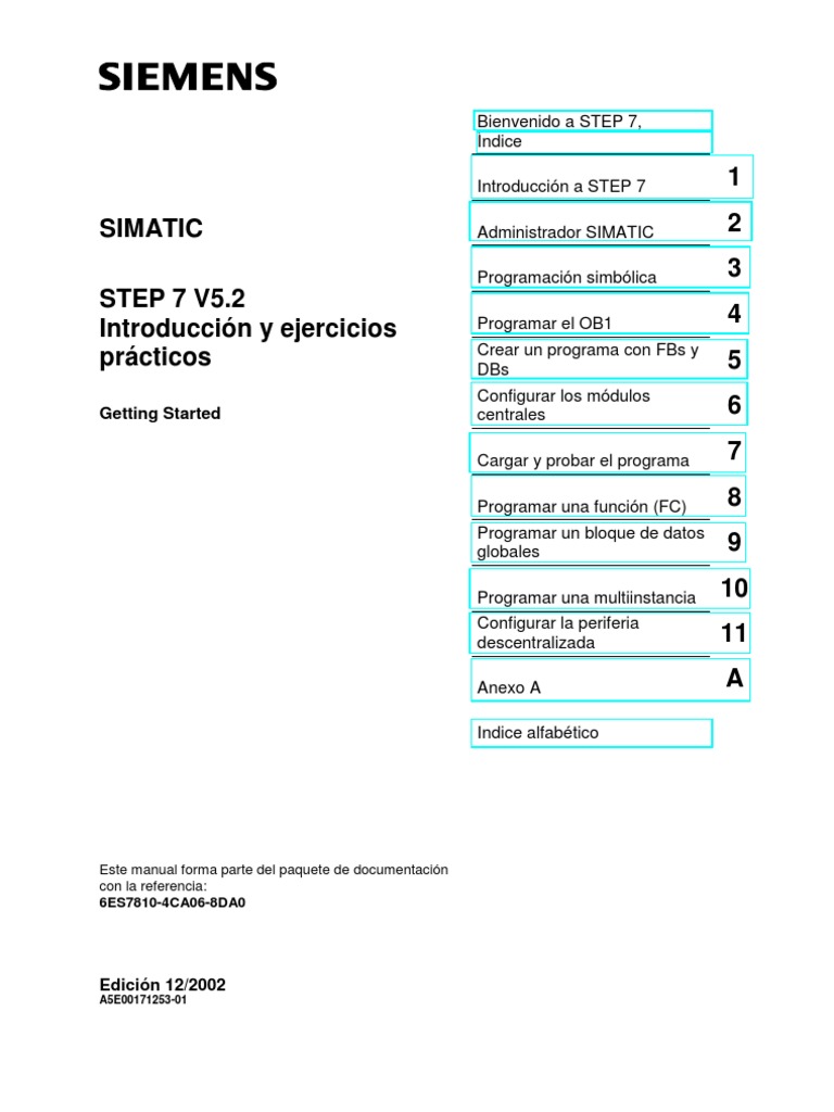 Manual Step7 Ejercicios Praticos (112paginas) | Descargar gratis PDF ...