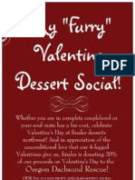 Finales Desserts NorthWest - My Furry Valentine