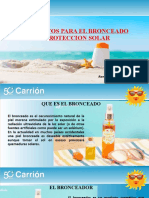 Productos para El Bronceado y Proteccion Solar