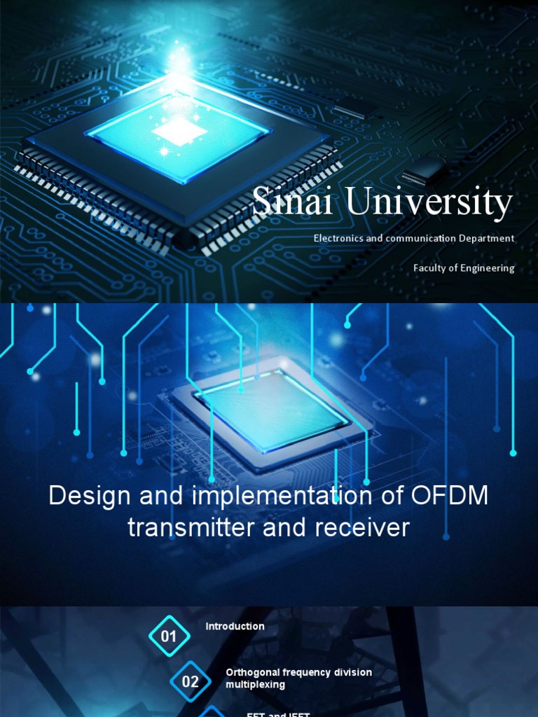 Design and Implementation Ofdm Transmitter and Receiver PDF