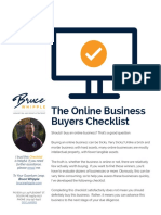 Checklist Business Online