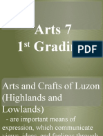 Arts 7 Ilocos and Pangasinan Arts and Crafts of Luzon (HighLands and Lowlands)