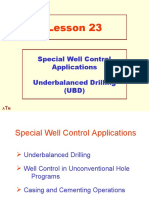 Special Well Control Applications UBD