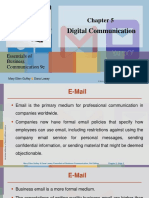 Digital Communication: Essentials of Business Communication 9e