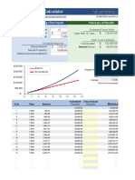 Savings Interest Calculator: Savings Plan Inputs Summary of Results