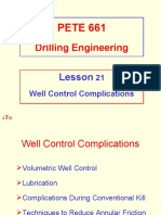 Well Control Complications PETE 661