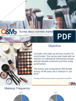 Survey About Cosmetic Market in Vietnam (2018) : Asia Plus Inc