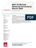 BNF 79 (British National Formulary) March 2020: Editor