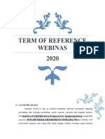 Term of References Webinas 4 Pembicara