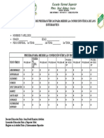 FORMATO PRUEBAS FISICAS TERCER PERIODO EDUCACIÓN FÍSICA Yeah