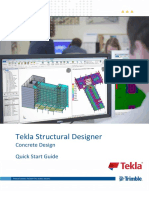 Tekla Structural Designer: Concrete Design Quick Start Guide