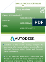 Presentation: Autocad Software: Group Members