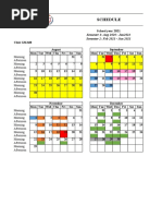 Schedule 2021 Huong (Plan) - Calendar - I.2021