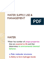 3 Water Supply, Use & Management PDF
