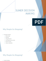 Why People Go Shopping? Understanding Consumer Decision Making and Motivations