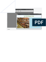 Supermarket Management System Project Screen Shots