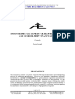 Endothermic Gas Generator Troubleshooting and General Maintenance Guide