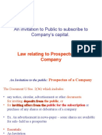 An Invitation To Public To Subscribe To Company's Capital