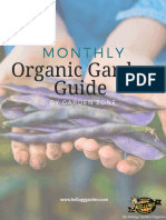 Monthly Organic Gardening Guide by Planting Zones