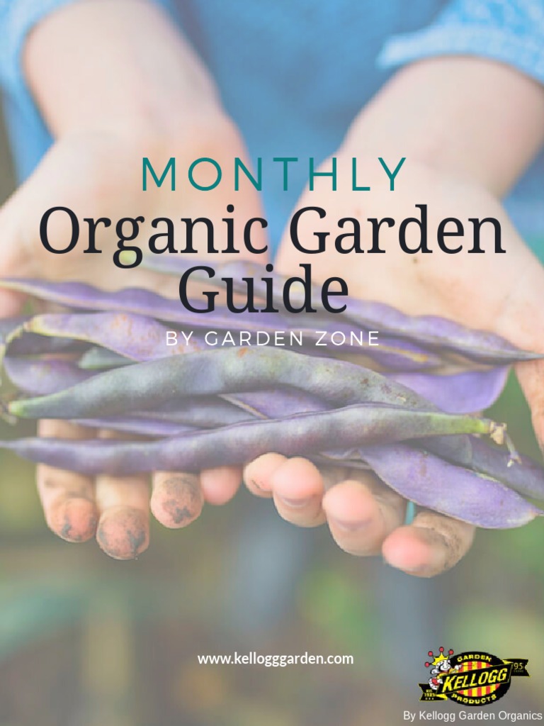 Monthly Organic Gardening Guide | PDF | Tomato | Lawn