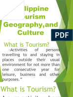Philippine Tourism Geography Culture