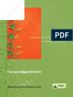 TNPL - Annual Report 2012 - 13 PDF