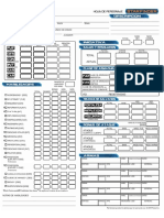 Starfinder Hoja de Personaje Rellenable PDF