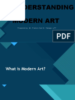 Understanding Modern Art: Click To Edit Master Title Style