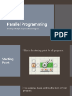 Parallel Programming: Creating A Multiple Sequence Beam Program