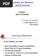 CHAPTER 1. Probability (1) .Pps