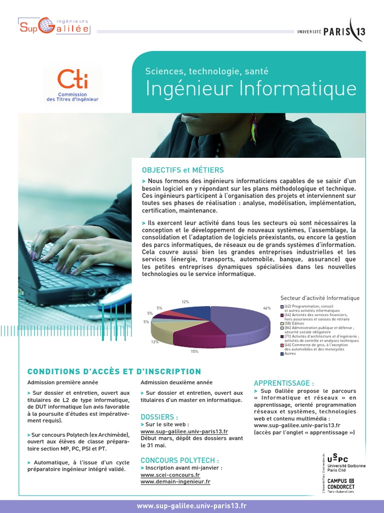 Formation Ingénieur Informatique | PDF | Informatique | Logiciel