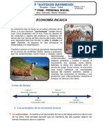 Xii Semana-4to Primaria-Ps Iii Bim - Economía Incaica I