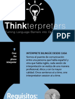 Thinkterpreters Propuesta PDF