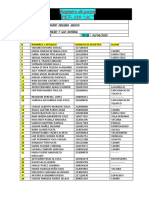 Lista de Registro de Pozos