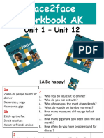 Face2face Workbook AK - Unit 1 3