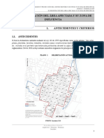 II - DELIMITACIÓN DEL ÁREA AFECTADA Y ZONA DE INFLUENCIA - Fin